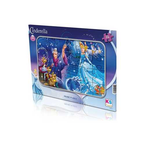 KS FRAME PUZZLE CİNDERELLA 24 PRÇ CRL704