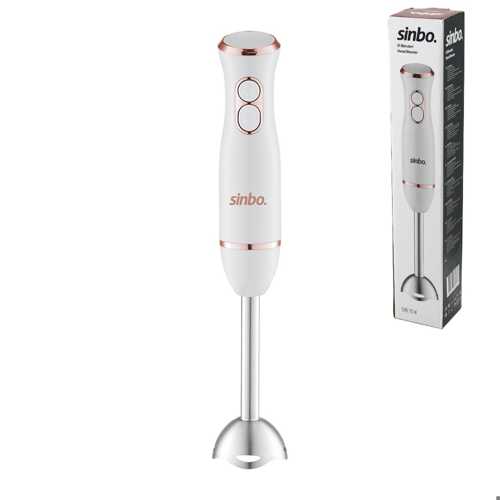 SİYAH - ROSE GOLD ÇUBUK EL BLENDER ÇELİK UÇLU DC MOTOR - 400W SHB-7514 (4172)