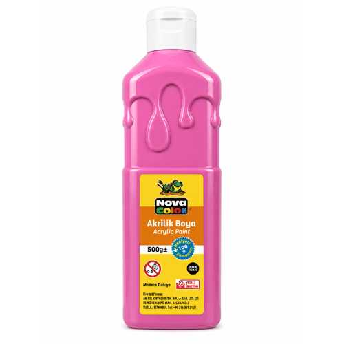 NOVA COLOR AKRİLİK BOYA 500GR PEMBE