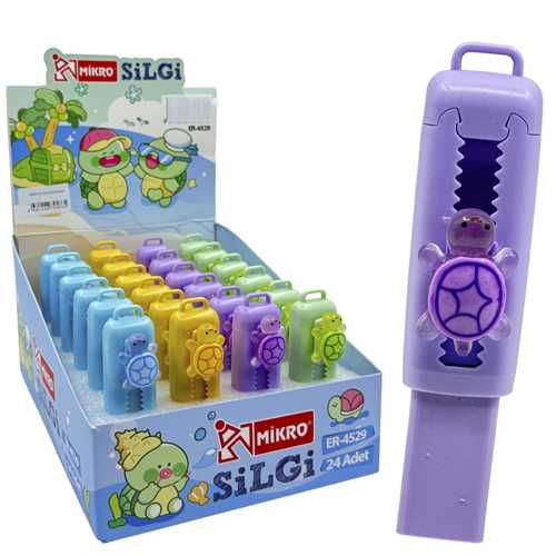 MİKRO ER-4529 TURTLES SİLGİ -24-