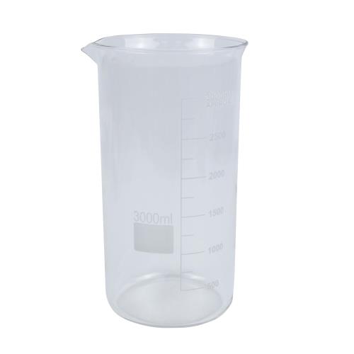 CAM BEHER GLAS 3000ML UZUN FORM