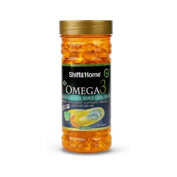 SHİFFA HOME OMEGA-3 500 MG SOFTJEL 150 KAPSÜL
