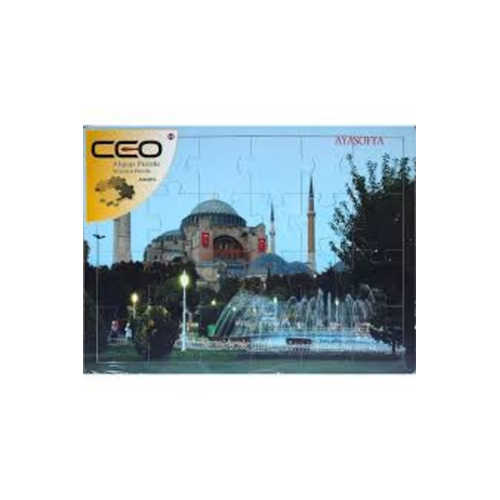 CEO AHŞAP PUZZLE AYASOFYA 40X30