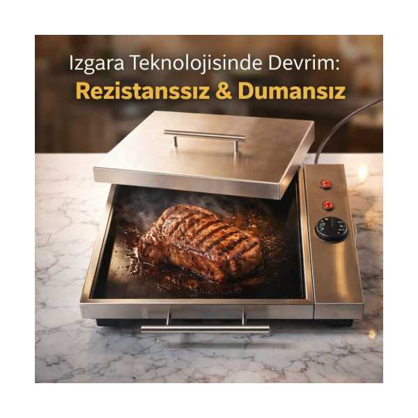 ŞİFAİNCİSİ ECEM NANO GRİLL DUMANSIZ KOKUSUZ IZGARA