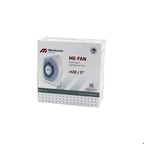 MUTLUSAN-001 211 000 120 00 00 ME-FAN 120/5&AMP;QUOT; BANYO TUVALET HAVALANDIRMA ASPİRATÖRÜ 15W 1900