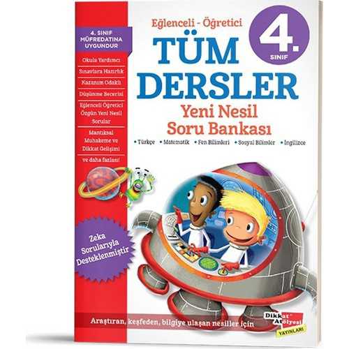 DİKKAT 4. SINIF TÜM DERSLER YENİ NESİL SORU BANKAS