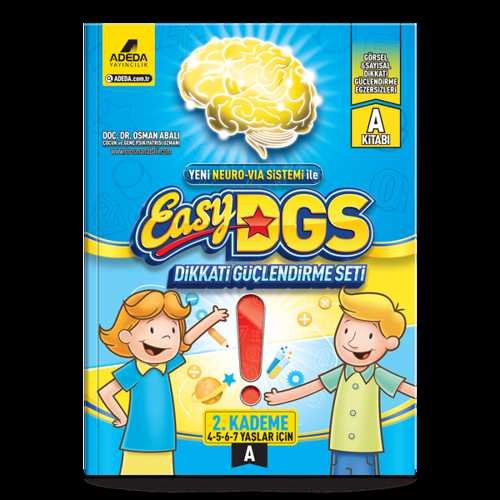 ADEDA DİKKATİ GÜÇLENDİRME SETİ EASY 4-7 YAŞ A