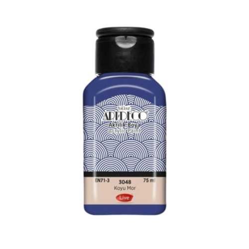 ARTDECO AKRİLİK BOYA 75ML KOYU MOR 3048