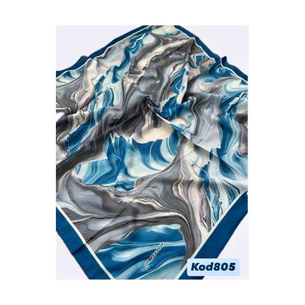 LORESS POLO SOFT PAMUK  EŞARP - PETROL MAVİSİ