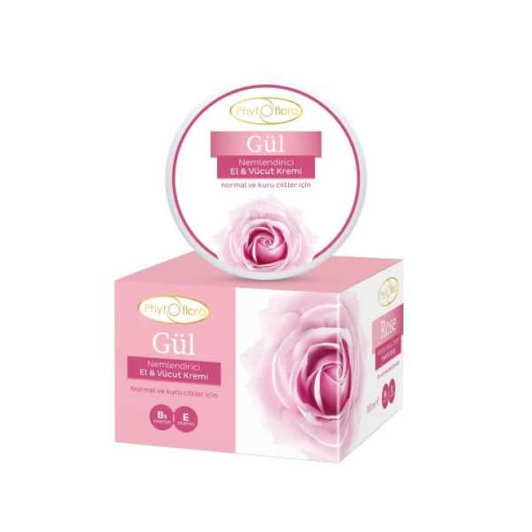 PHYTOFLORA GÜL NEMLENDİRİCİ EL VE YÜZ KREMİ - 100 ML.