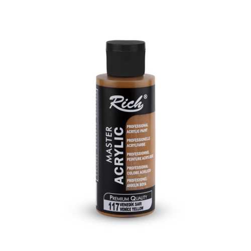 RİCH AKRİLİK BOYA 120ML 117 VENEDİK SARI