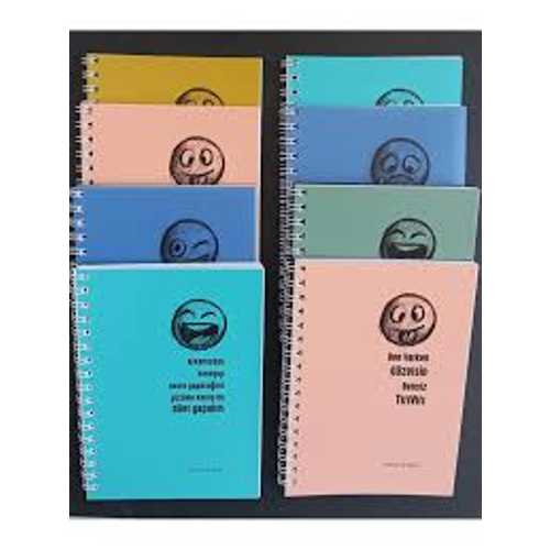 GIPTA A6 DEFTER REAL SPİRALLİ PP 80YP ÇİZGİLİ