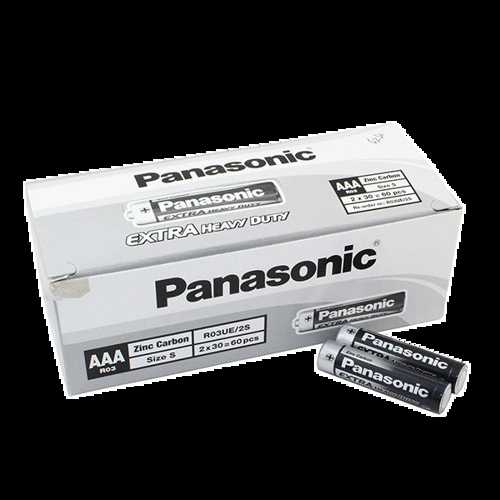 PANASONİC AAA İNCE PİL R03 30X2:60 ADET