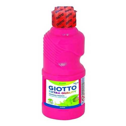 GİOTTO FLUO - NEON TEMPERA BOYA 250ML  PEMBE 531104