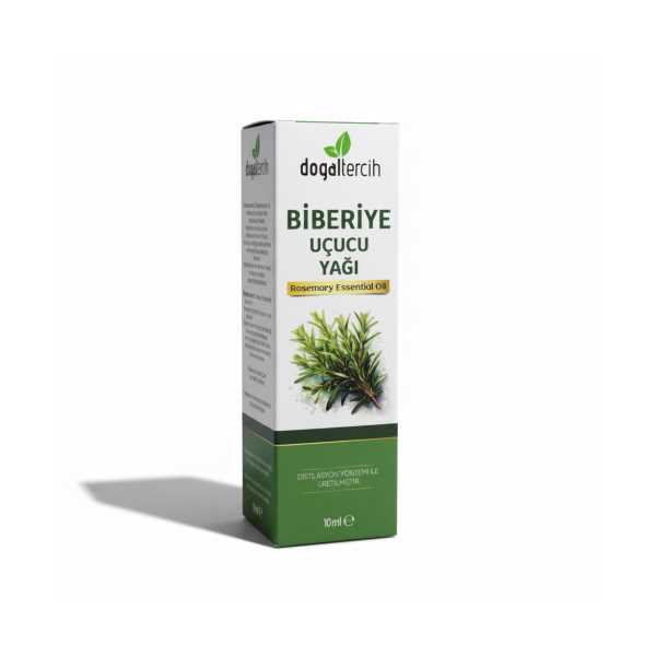 DOĞALTERCİH BİBERİYE UÇUCU YAĞI 10 ML KATKISIZ %100 SAF VE DOĞAL (ROSEMARY OİL)