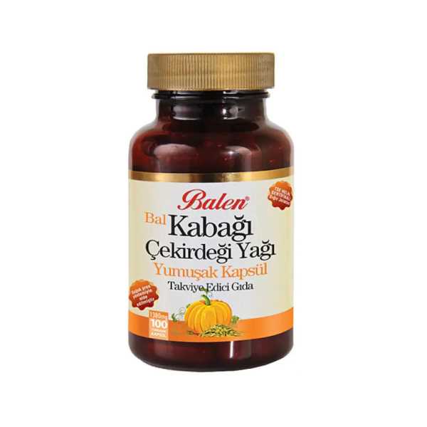 BALEN BAL KABAĞI ÇEKİRDEĞİ YAĞI YUMUŞAK KAPSÜL  - 100 KAPSÜL
