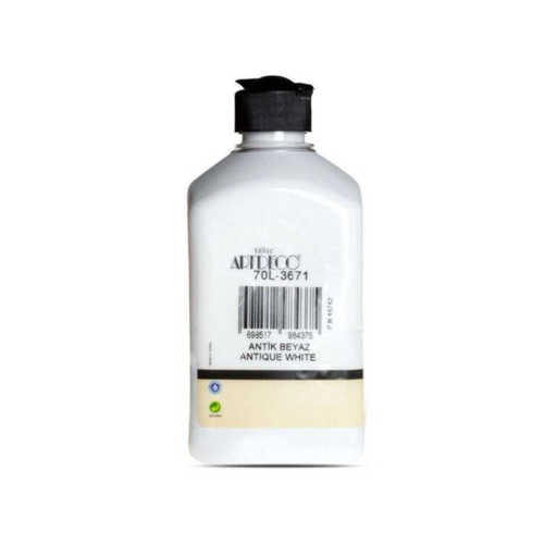 ARTDECO AKRİLİK BOYA 500ML 3671 ANTİK BEYAZ