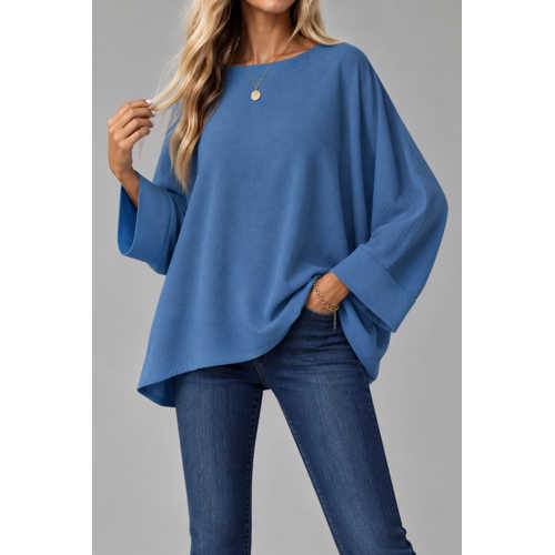 OVERSIZE YARASA KOL BLUZ