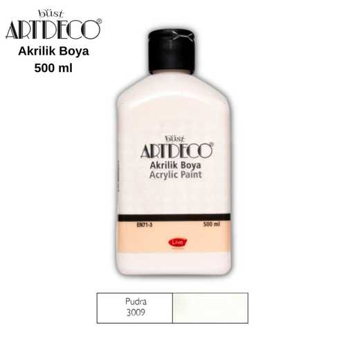 ARTDECO AKRİLİK BOYA 500ML 3009 PUDRA