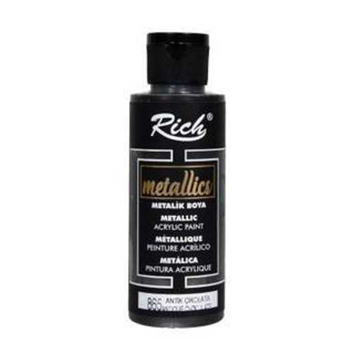 RİCH METALİK AKRİLİK 120ML 865 ANTİK ÇİKOLATA