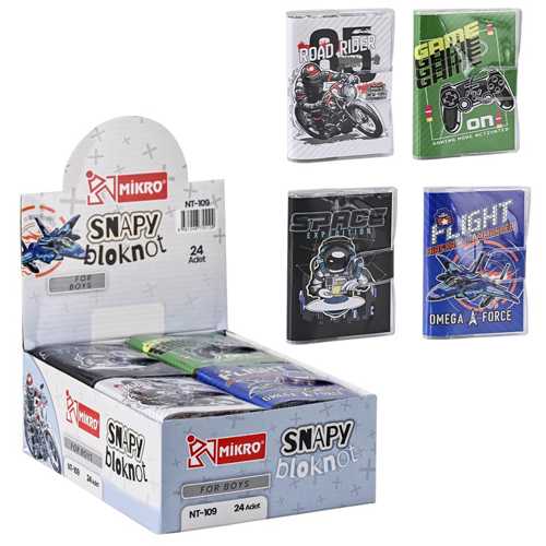 MİKRO FOR BOYS NOT DEFTERİ ÇİZGİLİ NT-109  -24-