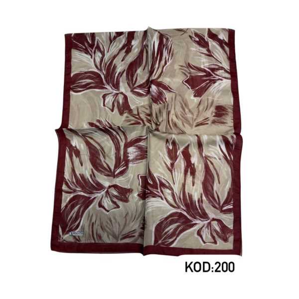ARMADA ELEGANS PAMUK ŞAL ÇEŞİTLERİ ( KIRMIZI - BEJ ) 