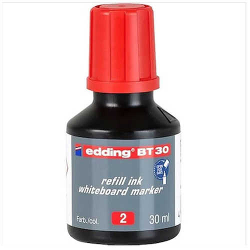 EDDİNG MÜREKKEP 2X30ML DAMLALIKLI DOLUM KIRMIZI