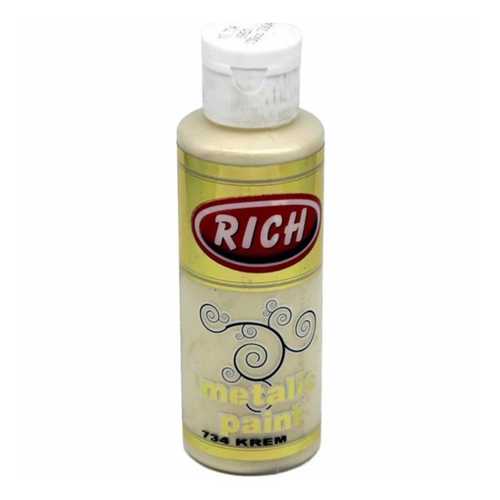 RİCH METALİK AKRİLİK 30ML 734 KREM