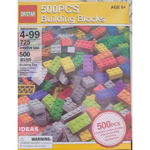 PASİFİK DR.STAR 500 PARÇA LEGO 725