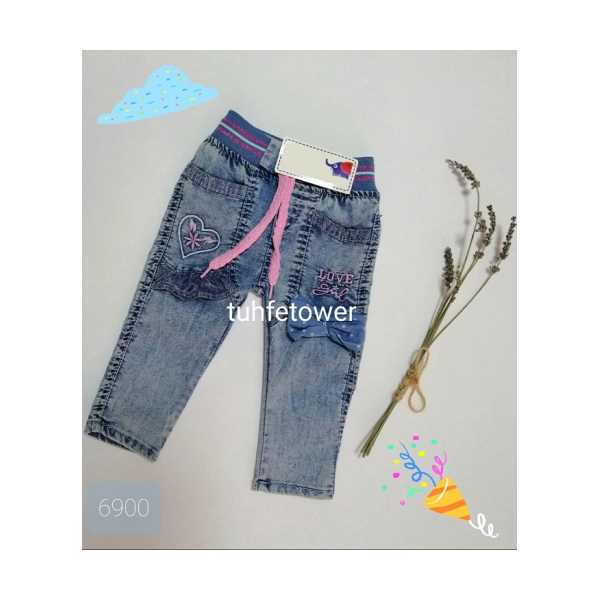 LİKRALI BEBE KOT PANTOLON TADOLDO