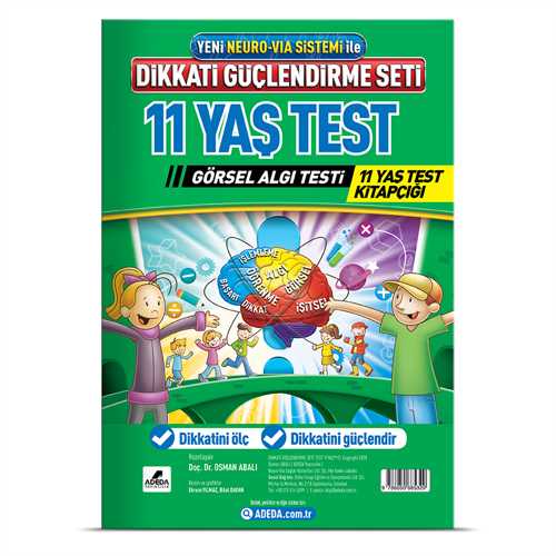 ADEDA DİKKATİ GÜÇLENDİRME SETİ GÖRSEL ALGI TEST 11