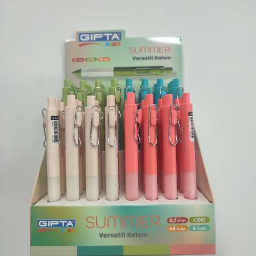 GIPTA VERSATİL KALEM SUMMER 4 RENK 0.7 -48-