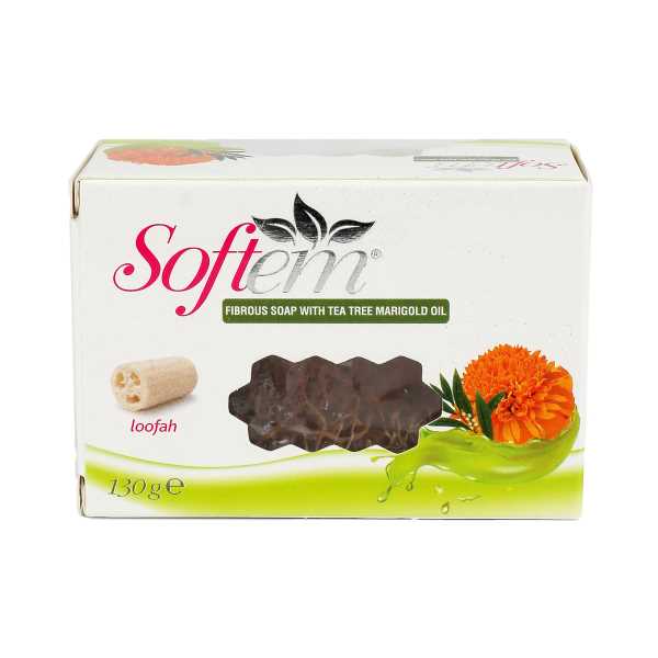 SOFTEM SFT ÇAY AĞACI AYNI SAFA YAĞLI LİFLİ SABUN 130 GR