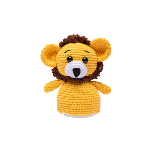 STORYBUDDY ASLAN AMIGURUMI MASAL VE UYKU ARKADAŞI OYUNCAK (BIGIONE UYUMLU)