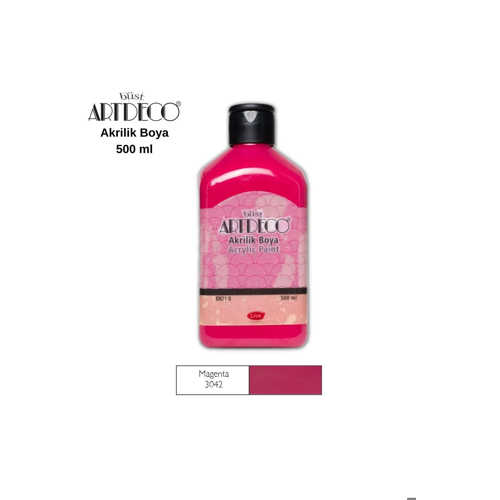 ARTDECO AKRİLİK BOYA 500ML 3042 MAGENTA
