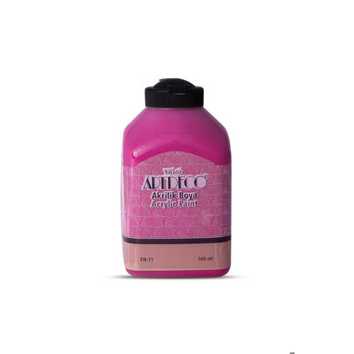 ARTDECO AKRİLİK BOYA 500ML 3653 FUŞYA