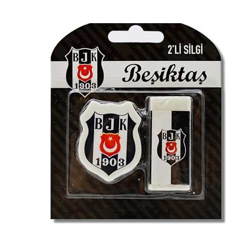 TMN BEŞİKTAŞ SİLGİ BLİSTER SET 2Lİ 008