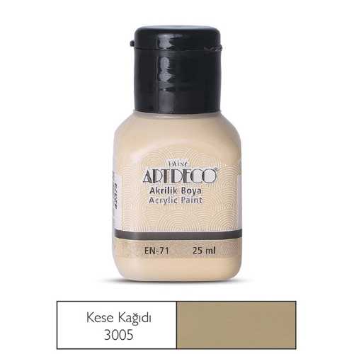ARTDECO AKRİLİK BOYA 25ML 3005 KESE KAĞIDI
