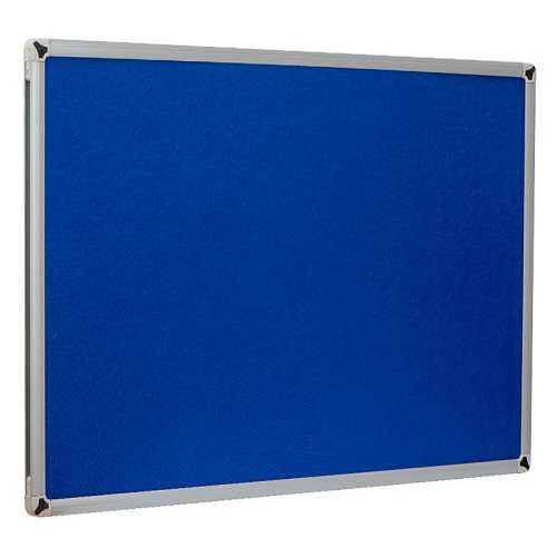 AKYAZI KUMAŞ KAPLI PANO METAL 90X120 MAVİ