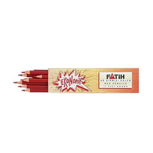 FATİH KOPYA KALEMİ HB EKONOMİK KIRMIZI 25010 -12-