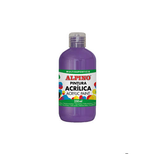 ALPİNO AKRİLİK BOYA 250ML MOR