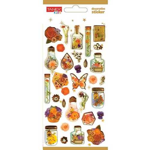 TANEX TNX-5023 DECORATİVE STİCKER-24 PUFFY STİCKER