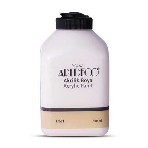 ARTDECO AKRİLİK BOYA 500ML 3670 KIRIK BEYAZ