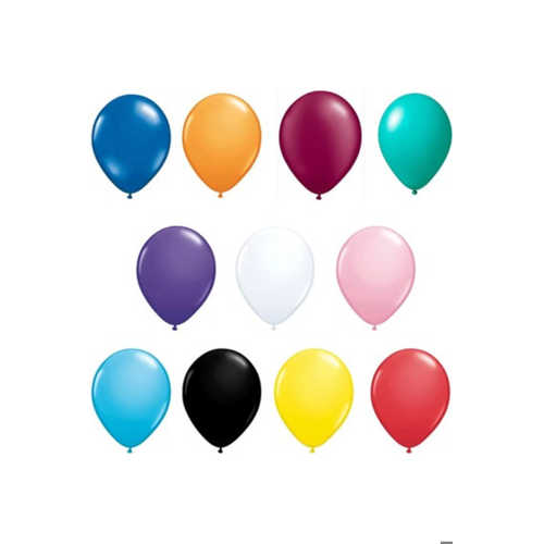 BALON TEK RENK 100 ADET 12" (İÇ MEKAN )