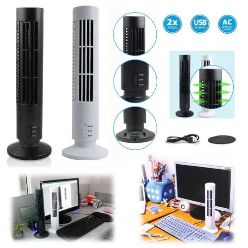KULE TİPİ USB ELEKTRİK FAN YAPRAKSIZ KLİMA FANI (4172)