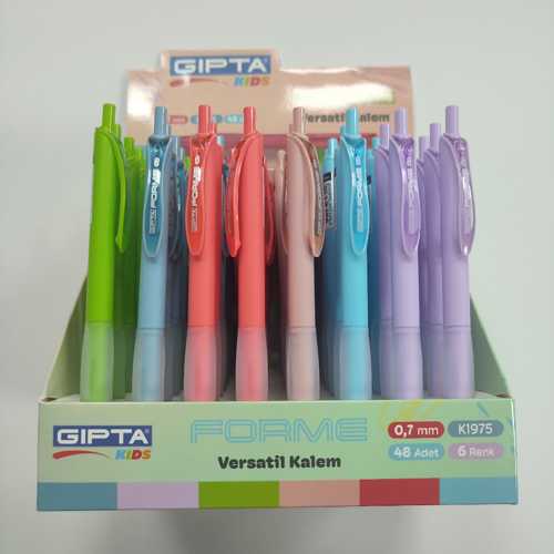 GIPTA VERSATİL KALEM FORME 6 RENK 0.7  -48-