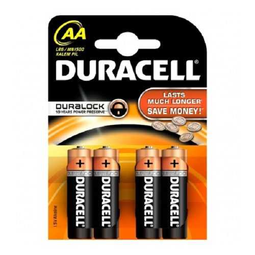 DURACELL BASİC KALEM PİL 4LÜ AA - MN1500
