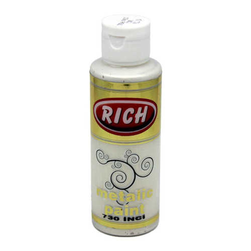 RİCH METALİK AKRİLİK 120ML 730 İNCİ