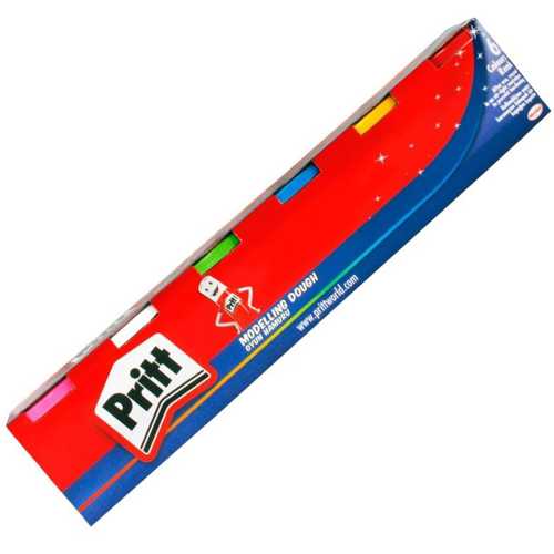 PRİTT OYUN HAMURU 6 RENK 600GR 6 LI