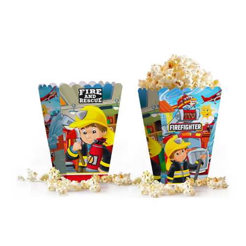 KİKA FİREFİGHTERS POPCORN KUTUSU 8Lİ